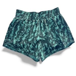 Nike Women's One Training Dri-FIT Ultra High Rise 3-inch Shorts, Dark Green, M